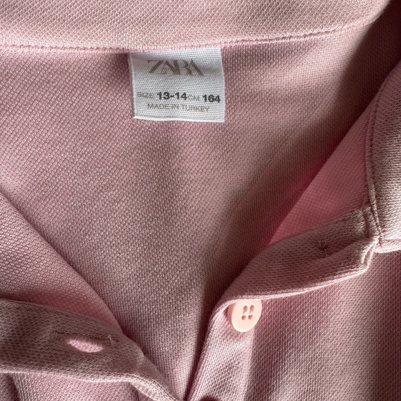 Zara Pink Polo Dress - Picture 5 of 5